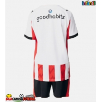 Camisa de Futebol PSV Eindhoven Equipamento Principal Infantil 2025-26 Manga Curta (+ Calças curtas)